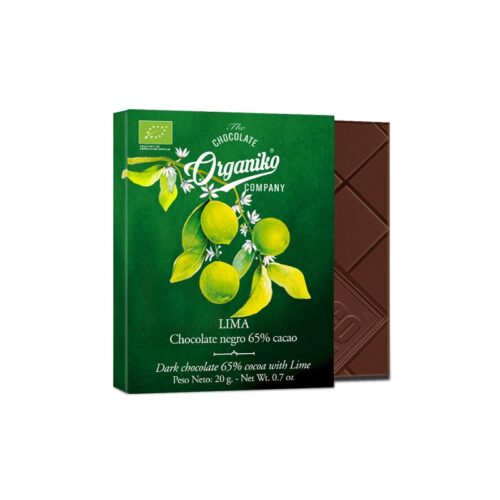 Chocolate negro 56% cacao con Lima