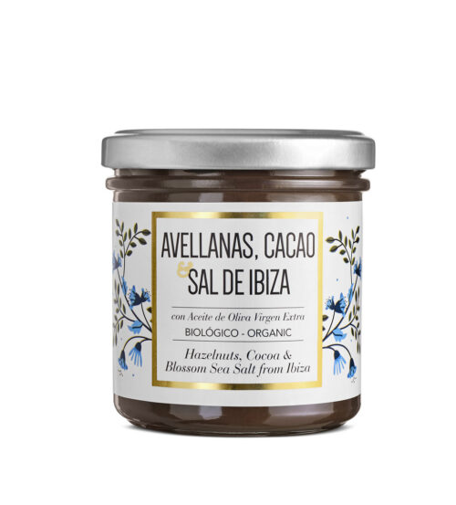 Crema de Cacao, Avellanas y Flor de Sal de Ibiza